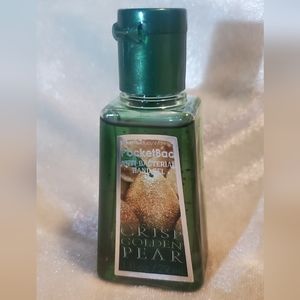3/$15 Bath & Body Works Crisp Golden Pear PocketBac Hand Gel Anti…
